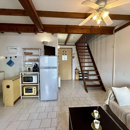 アパート 2 Pieces Mezzanine 6 Couchages Cap D'agde Ct045-193 アグド