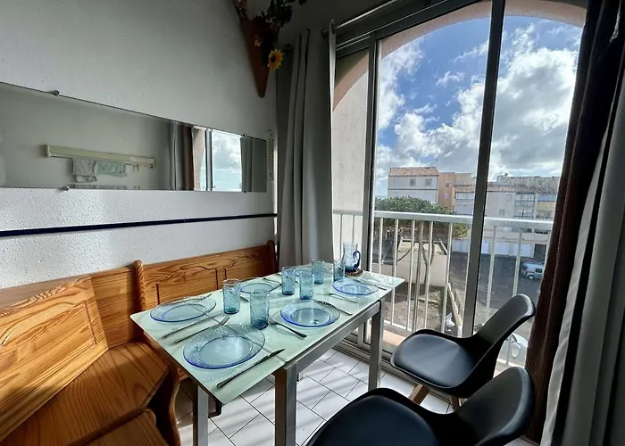 2 Pieces Mezzanine 6 Couchages Cap D'agde Ct045-193