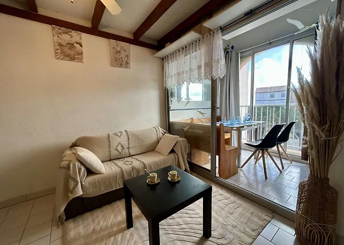 Apartment 2 Pieces Mezzanine 6 Couchages Cap D'agde Ct045-193 Agde